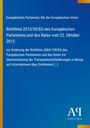 Text: Richtlinie 2013/50/EU des Europäischen Parlaments vom 22. Oktober 2013. Blaues Layout mit gelbem Rand. Logo unten rechts.