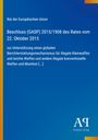 Beschluss (GASP) 2015/1908, Rat der Europäischen Union, zur Unterstützung globaler Mechanismen gegen illegale Waffen.