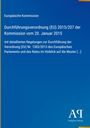Europäische Kommission, Durchführungsverordnung (EU) 2015/207, 20. Januar 2015. Blaues Cover mit Antiphon Verlag Logo.