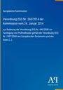 Europäische Kommission, Verordnung (EU) Nr. 260/2014. Blaues Cover, weißer Text, Logo "Antiphon Verlag".