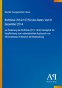 Richtlinie 2014/107/EU, Rat der Europäischen Union. Blaues Cover, gelber Streifen links, Antiphon Verlag-Logo unten rechts.