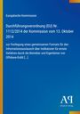 Europäische Kommission: Durchführungs-Verordnung (EU) Nr. 1112/2014 vom 13. Oktober 2014, Antiphon Verlag.