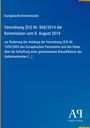 Text über Verordnung der Europäischen Kommission, blaue Fläche mit weißem Text und Logo "AR Antiphon Verlag".