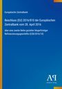 Europäische Zentralbank, Beschluss (EU) 2016/810 vom 28. April 2016. Blau mit gelbem Streifen links und Verlag-Logo unten rechts.