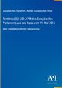 Text: "Richtlinie (EU) 2016/798 über Eisenbahnsicherheit (Neufassung)". Blaues Cover, weißer Text, Logo unten rechts.