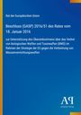 Text: Beschluss (GASP) 2016/51 vom 18. Januar 2016. Blaues Layout mit gelbem Streifen links und weißem Verlag-Logo unten.