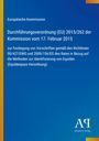 Europäische Kommission, Durchführungsverordnung (EU) 2015/262, Identifizierung von Equiden. Logo: Antiphon Verlag.