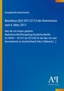Titel: Beschluss (EU) 2017/2112 vom 6. März 2017. Blaues Cover mit weißem EU-Kommissionstext und Antiphon Verlag Logo.