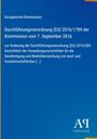Text zur Durchführungsverordnung (EU). Links gelbe Linie. Unten rechts "AR", Antiphon Verlag.