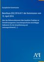 Beschluss (EU) 2016/611 über Umweltmanagement. Blaues Hintergrund, unten rechts "AR Antiphon Verlag".