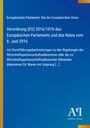 Text: "Europäisches Parlament, Rat der Europäischen Union. Verordnung (EU) 2016/1076." Blauer Hintergrund mit Logo.