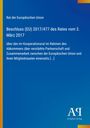 Rat der Europäischen Union: Beschluss (EU) 2017/477 des Rates vom 3. März 2017, Buch
