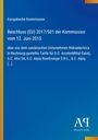 Europäische Kommission: Beschluss (EU) 2017/501 vom 12. Juni 2015, über Tarife von Hidroelectrica in Rumänien. Unten Logo.