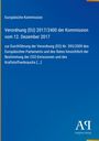 Europäische Kommission, Verordnung (EU) 2017/2400 zur Bestimmung der CO2-Emissionen, blauer Hintergrund, Antiphon Verlag.