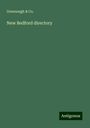 Greenough & Co.: New Bedford directory, Buch