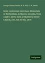 George Gilman Smith: Semi-centennial exercises: Memorials of Methodism, in Macon, Georgia, from 1828 to 1878. Held at Mulberry Street Church, Dec. 5th to 8th, 1878, Buch