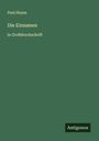 Paul Heyse: Die Einsamen, Buch