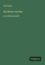 Paul Heyse: Die Witwe von Pisa, Buch