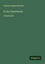 Frances Hodgson Burnett: In the Closed Room, Buch