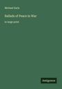 Michael Earls: Ballads of Peace in War, Buch