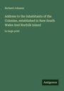 Richard Johnson: Address to the Inhabitants of the Colonies, established in New South Wales And Norfolk Island, Buch