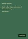 Warren G. Harding: State of the Union Addresses of Warren Harding, Buch