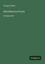 George Crabbe: Miscellaneous Poems, Buch