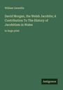 William Llewellin: David Morgan, the Welsh Jacobite; A Contribution To The History of Jacobitism in Wales, Buch