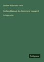 Andrew Mcfarland Davis: Indian Games; An historical research, Buch