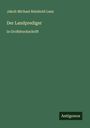 Jakob Michael Reinhold Lenz: Der Landprediger, Buch