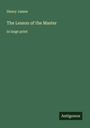 Henry James: The Lesson of the Master, Buch