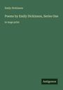 Emily Dickinson: Poems by Emily Dickinson, Series One, Buch