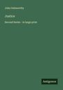 John Galsworthy: Justice, Buch