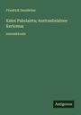 Friedrich Gerstäcker: Kaksi Pakolaista; Austraalialainen Kertomus, Buch