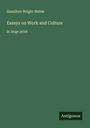 Hamilton Wright Mabie: Essays on Work and Culture, Buch