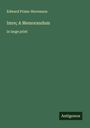 Edward Prime-Stevenson: Imre; A Memorandum, Buch
