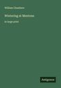 William Chambers: Wintering at Mentone, Buch