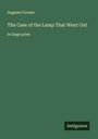 Auguste Groner: The Case of the Lamp That Went Out, Buch