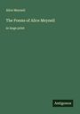 Alice Meynell: The Poems of Alice Meynell, Buch