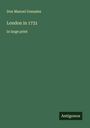 Don Manoel Gonzales: London in 1731, Buch