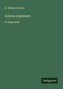 H. Bedford-Jones: Arizona Argonauts, Buch