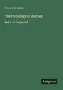 Honoré de Balzac: The Physiology of Marriage, Buch