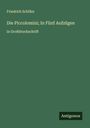 Friedrich Schiller: Die Piccolomini; In Fünf Aufzügen, Buch