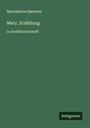 Bjørnstjerne Bjørnson: Mary, Erzählung, Buch