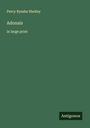 Percy Bysshe Shelley: Adonais, Buch