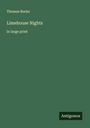 Thomas Burke: Limehouse Nights, Buch