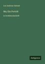Lou Andreas-Salomé: Ma; Ein Porträt, Buch