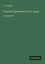 S. O. Susag: Personal Experiences of S. O. Susag, Buch