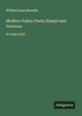 William Dean Howells: Modern Italian Poets; Essays and Versions, Buch