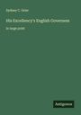 Sydney C. Grier: His Excellency's English Governess, Buch